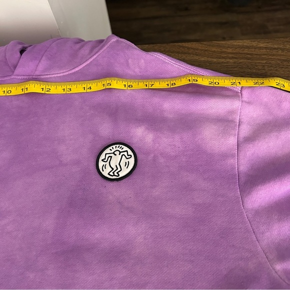 h&m keith haring Purple Hoodie with Logo M - Picture 10 of 13